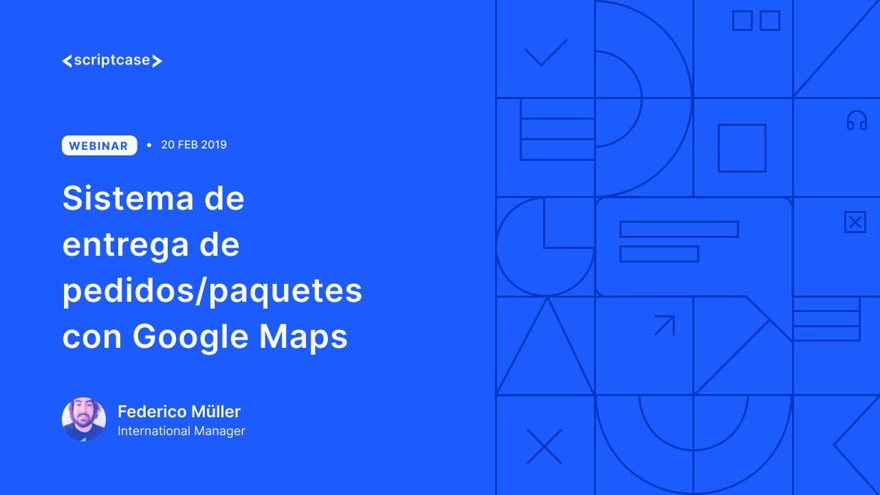 Scriptcase - Sistema de entrega de pedidos/paquetes con Google Maps ...