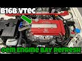 Honda EK9 CTR Refresh Build - Engine Bay Refresh with Brand New OEM Parts   (Episode 3)