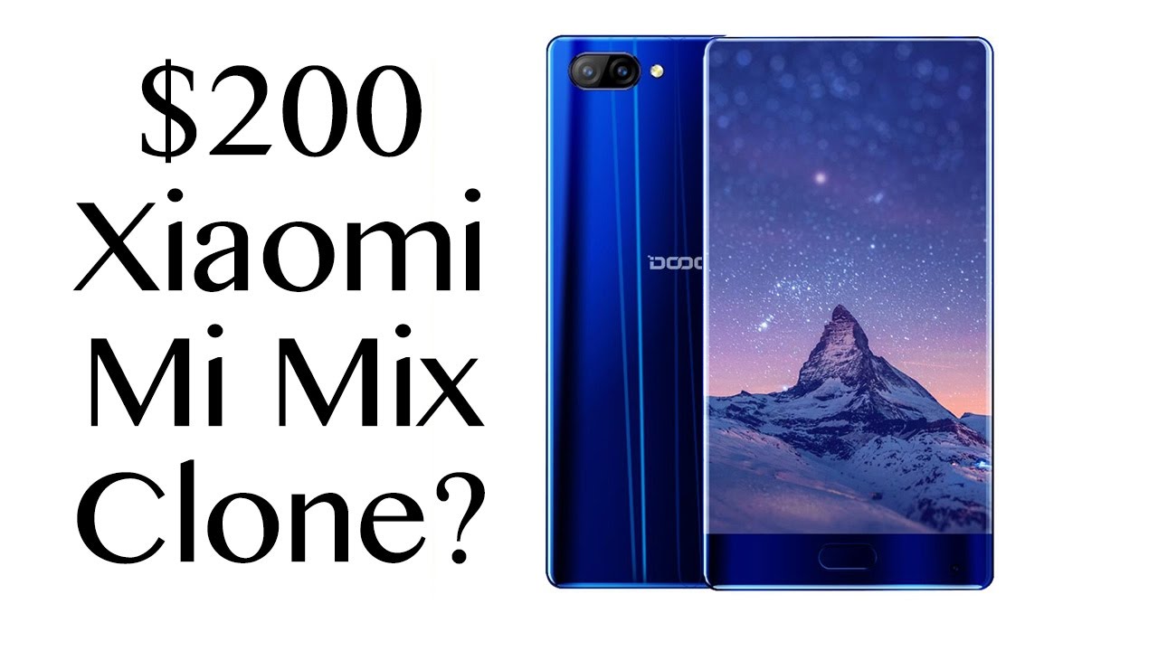 Doogee Mix | Mi Mix Clone?
