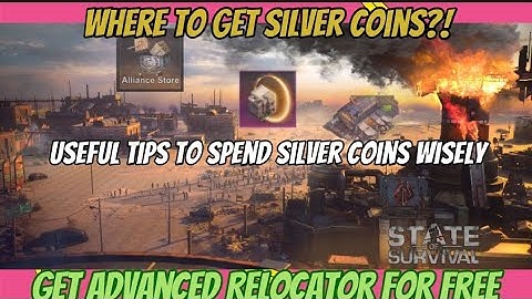 State of Survival: How to be smart with alliance silver! Get advanced relocator for free - Guide