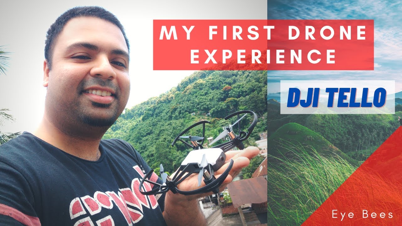 My First Drone Experience | DJI Tello | Quick Unboxing & Flight | Ryze Robotics | Baby Drone