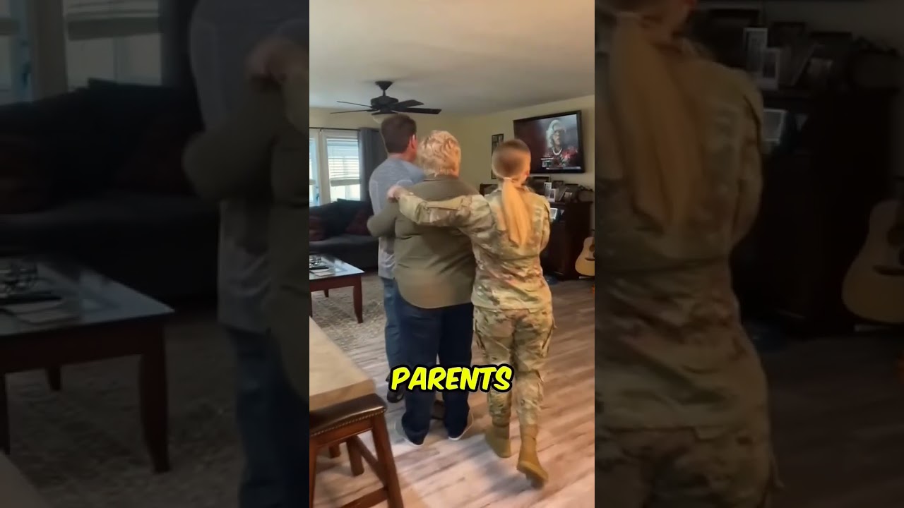 Soldier coming to home long time  