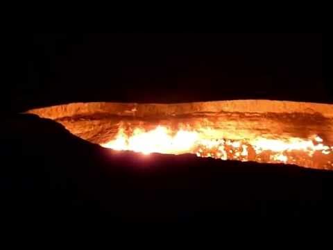 Porta do Inferno – Turcomenistão #omundoemvideos