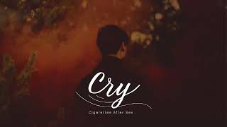 Vietsub | Cry - Cigarettes After Sex | Lyrics Video Resimi