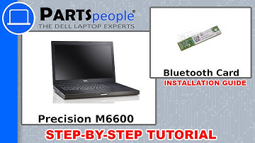 Dell Precision M6600 Bluetooth Card How-To Video Tutorial