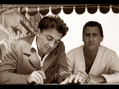 Sordi e Federico Fellini