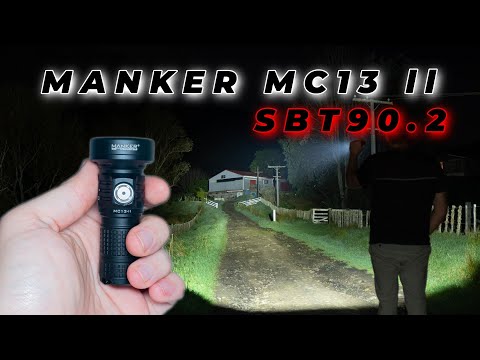 Manker MC13 II SBT90-2- 4-500 Lumens- Mini EDC Pocket Thrower- USB C -2023 New Release-