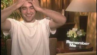 Robert Pattinson Interview for REMEMBER ME