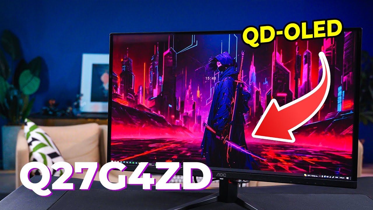 QD-OLED at Its Finest? AOC Q27G4ZD Gaming Monitor Hands-On