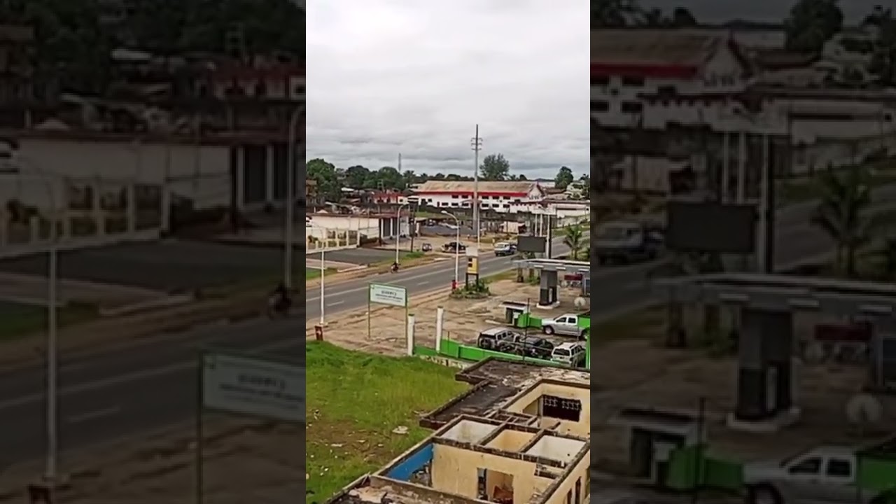 #skyview of Congo town #liberia west Africa