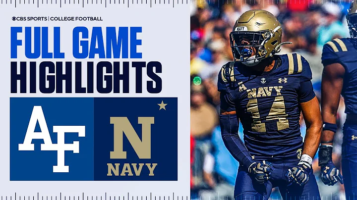 Air Force Falcons vs Navy Midshipmen | Full Game Highlights | CBS Sports College Football