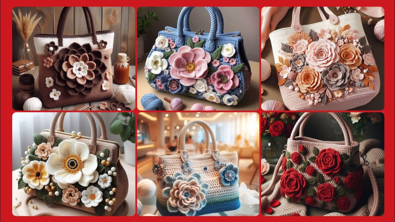 Most Beautiful & Stylish Crochet BagsTrendy New Design ldeas 2026 || Granny Square Bags