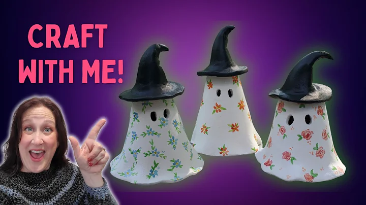 The BEST EASY Air Dry Clay Ghost Tutorial Method Step-by-Step!