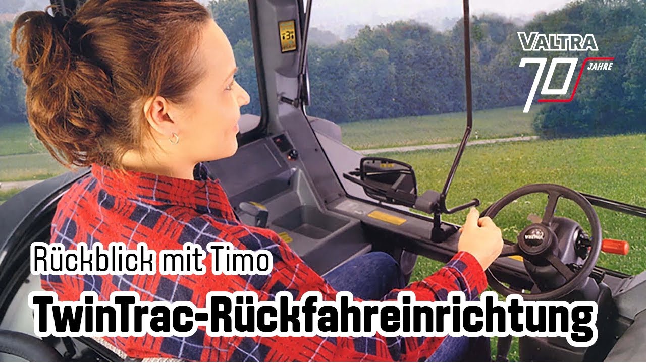 Valtra 70 Jahre | TwinTrac-Rückfahreinrichtung | Timo Mattila