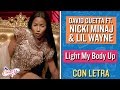 David Guetta - Light My Body Up ft. Nicki Minaj & Lil Wayne (Karaoke) | CantoYo