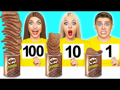 100 Слоев еды Челлендж c Multi DO Food Challenge