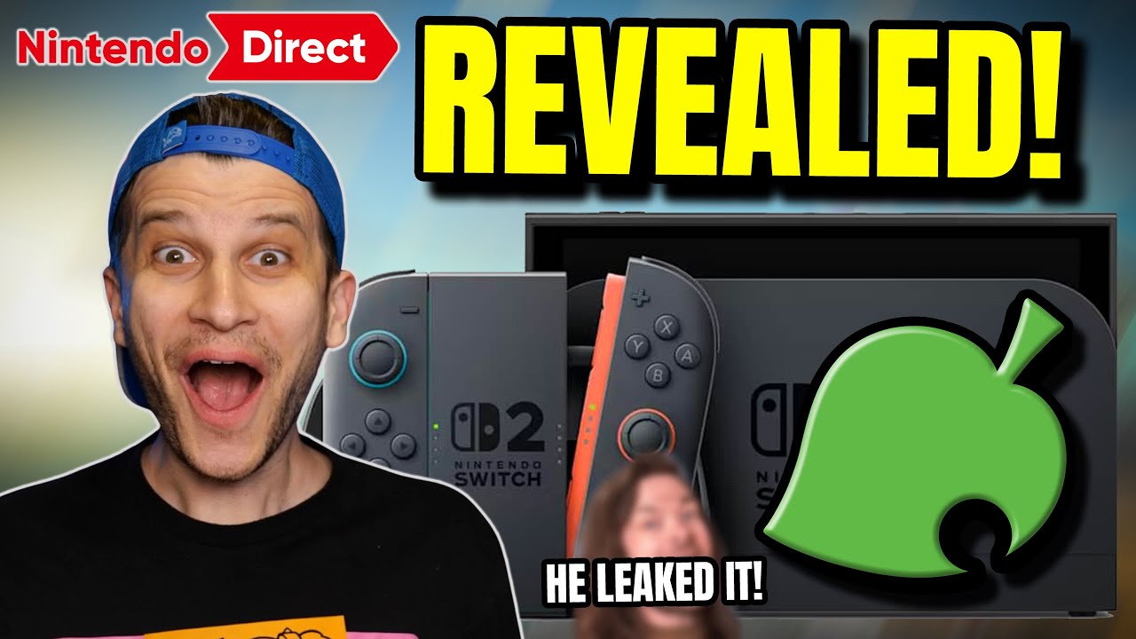 HUGE JULY Nintendo Direct Leak — Switch 2 Animal Crossing + 4 More Games!
