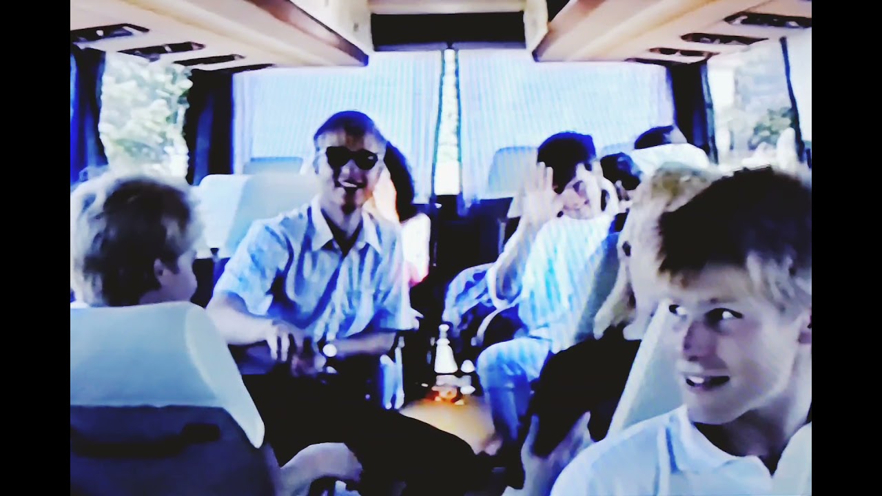 Oulunsalolaisia nuoria nuorisotoimen järjestämällä retkellä Ahvenanmaalla 1991.