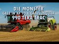 Mit dem Monster Case IH AF 10 &amp; Claas Jaguar 990 Terra Trac  Quer durch Deutschland