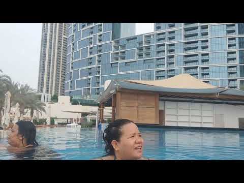 Pinay In Dubai | A morning swimming in the Pool | AL Bateen towers JBR