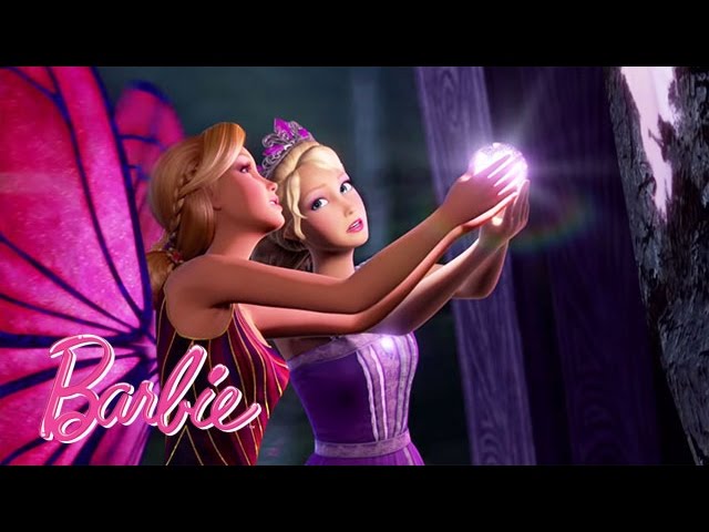 Barbie - Histórias encantadoras: Sereia das pérolas; Barbie Butterfly e a  princesa Fairy; Escola de princesas