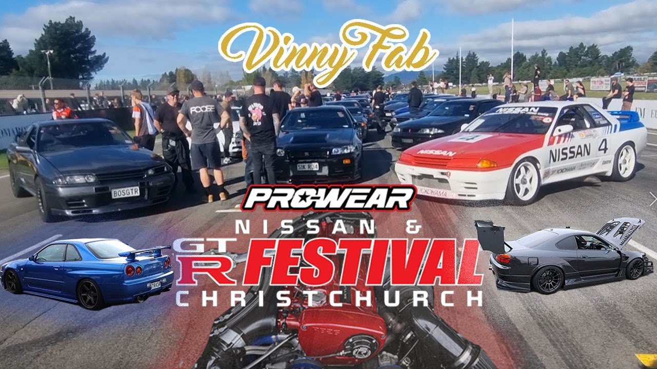 First Christchurch Nissan GTR Festival 2023 YouTube