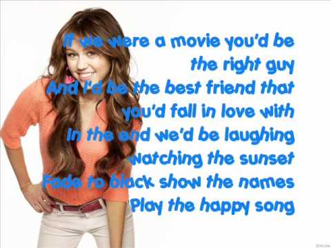 if we were a movie miley cyrus s if we were a movie miley cyrus s