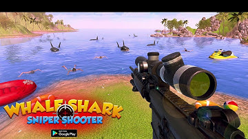 Whale Shark Attack FPS Sniper Shooting Game