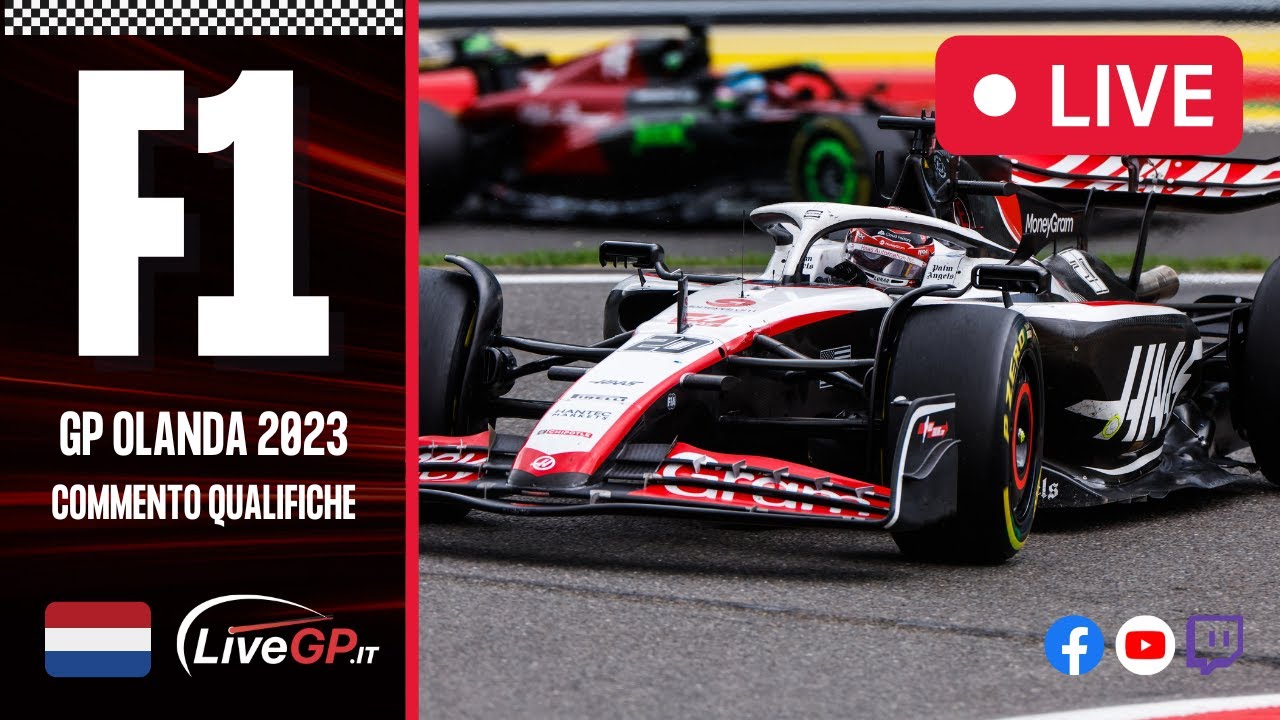 F1 GP Olanda 2023 - Commento LIVE Qualifiche