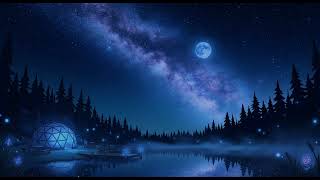 the stars are watching. the lake is still. go to sleep.