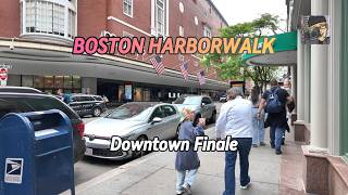 Boston Harborwalk Finale: Tea Party Museum to Downtown Crossing
