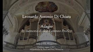 Di Chiara - Adagio - Holzhey organ, Weissenau, Hauptwerk
