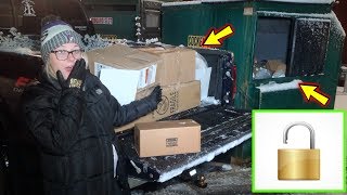 MICHAEL'S MANAGER FORGOT TO LOCK THEIR DUMPSTER AGAIN! OOPSIEEE...