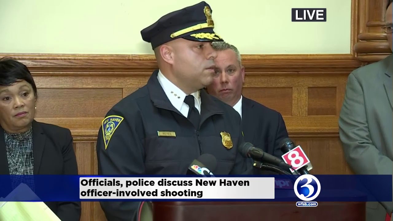 New Haven officer involved shooting - YouTube