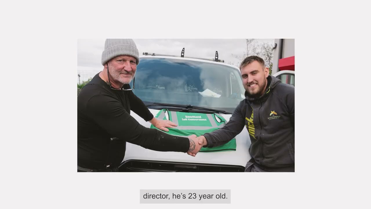 Переоборудование чердаков в Шеффилде — современное рабочее пространство.