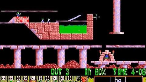 Lemmings - Fun Level 24