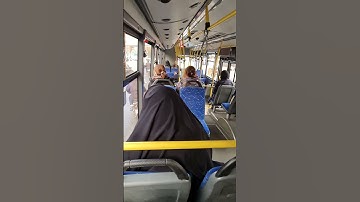 After a long time I get on the bus 🚌 in TEHRAN Downtown #shorts #short #iran #tehran