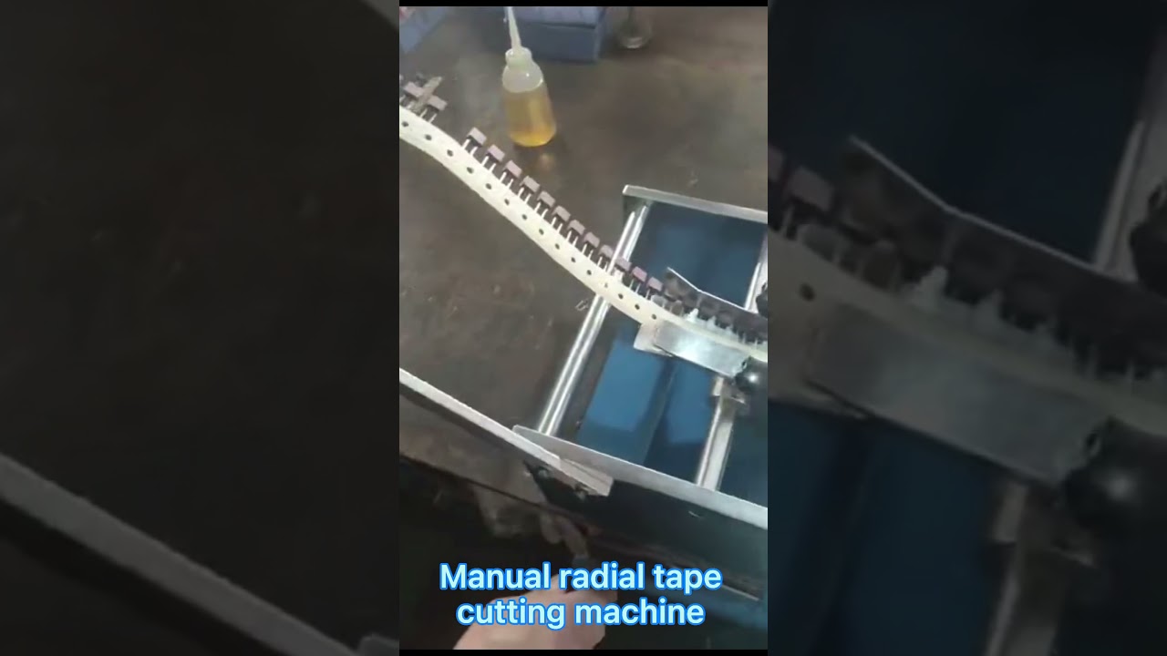 Manual Axial and Radial Components Lead Cutter Tape Resistance Loose Capacitor Lead Cutting Machine