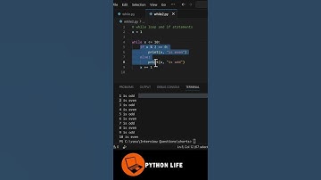 While IF Else in Python Telugu