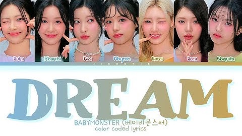 BABYMONSTER DREAM (Live) Lyrics (Color Coded Lyrics)