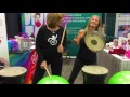 Get your drum workout with drums alive and upbeat drum circles