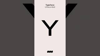 Typeface: Unbounded🥨 #typeface #fonts #font #branddesign #brandfonts #brandstudio #googlefonts