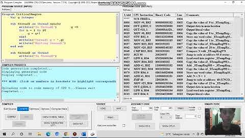 Simulasi Sinkronisasi pada CPU OS Simulator - Sistem Operasi