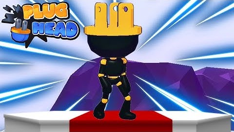 Plug Head Gameplay Walkthrough All Levels (IOS, Android) Part 1