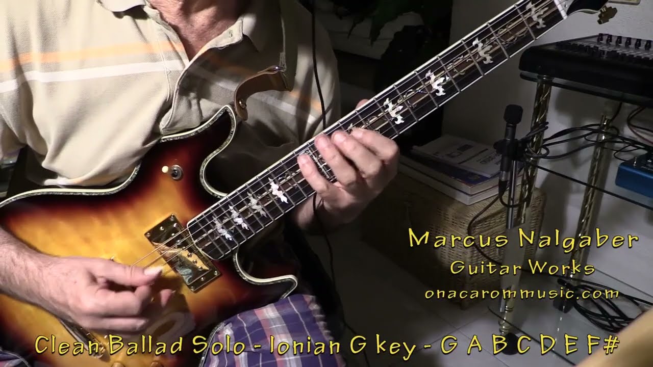 Minarik Goddess - Clean Ballad © Electric Guitar Music and Guitar Solo of Marcus Nalgaber