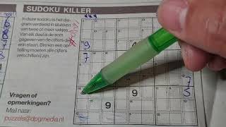 Redline across! Genocide - Int. Court of Justice! (#8591) Killer Sudoku 05-24-2024 part 3 of 3 screenshot 3