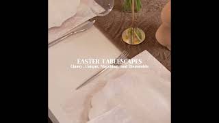Elevate your Easter Tablescape with our Classic Set