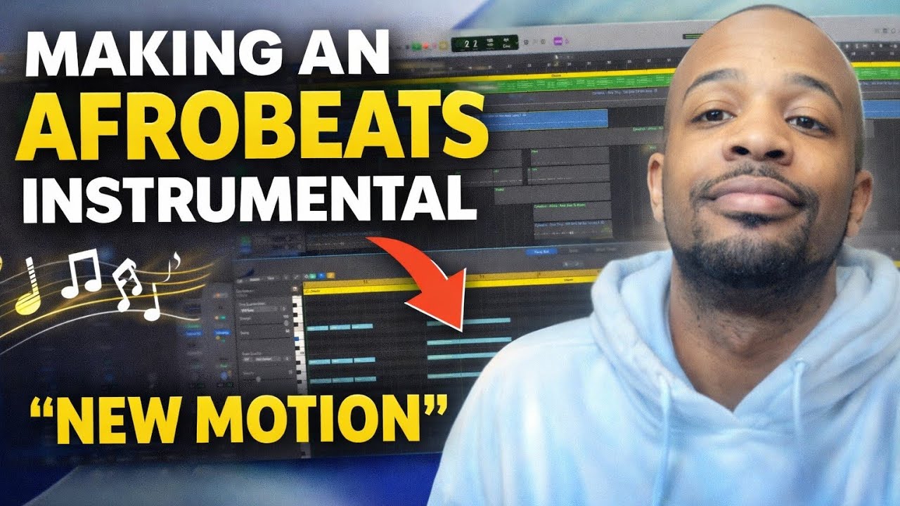 Making an Afrobeats Instrumental from Scratch | "New Motion" – Smooth Afrobeat Instrumental