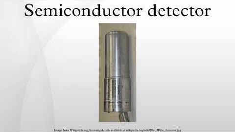 Semiconductor detector