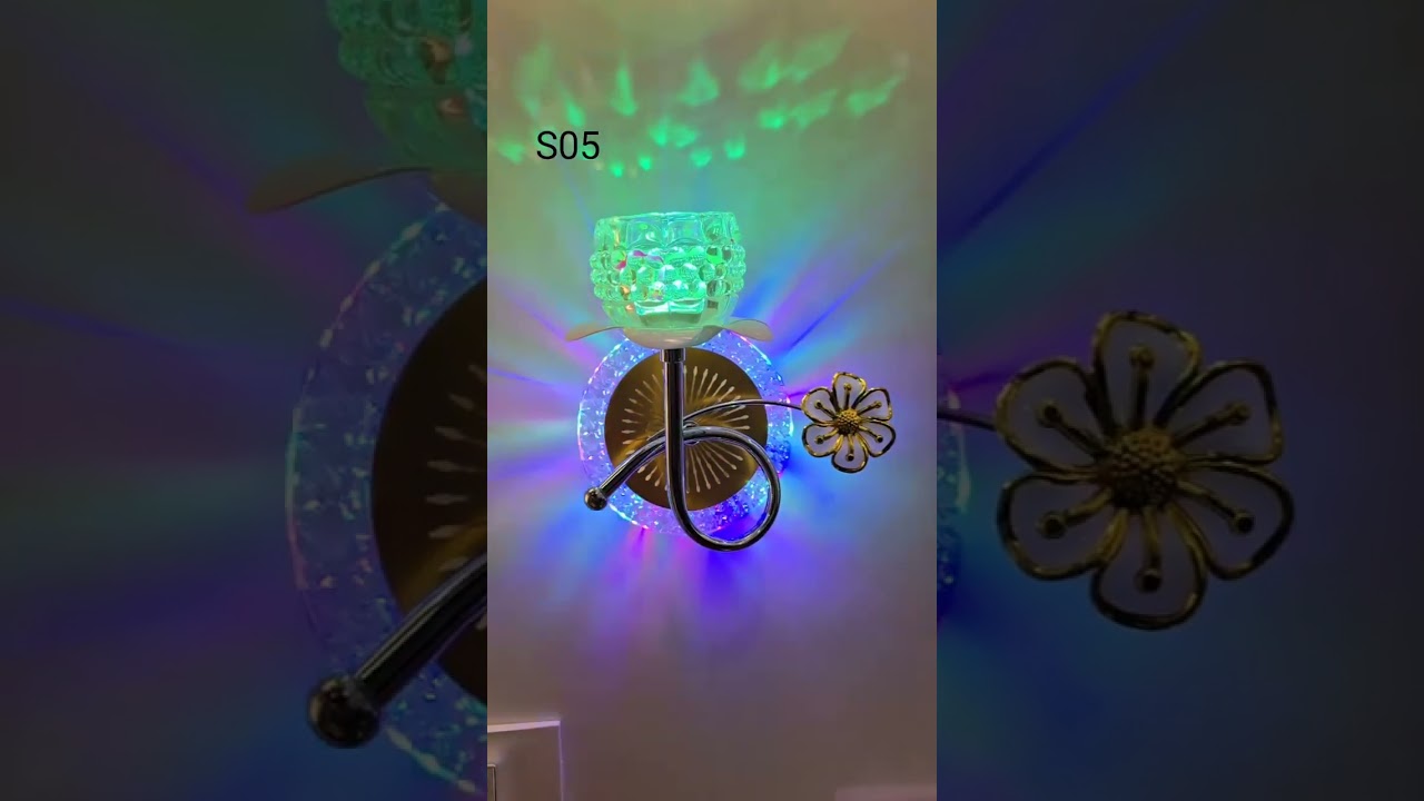 Flower Glow Light 🌸 | Auto Color Changing Magic! 